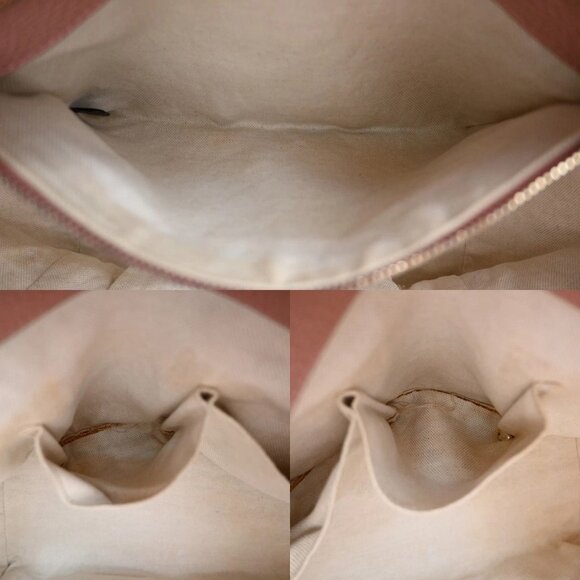 GUCCI GG Logo Swing Shoulder Hand Tote Bag Leather Pink GHW Italy 73KA988 - Picture 13 of 15